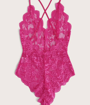 “Be Mine” lace one piece